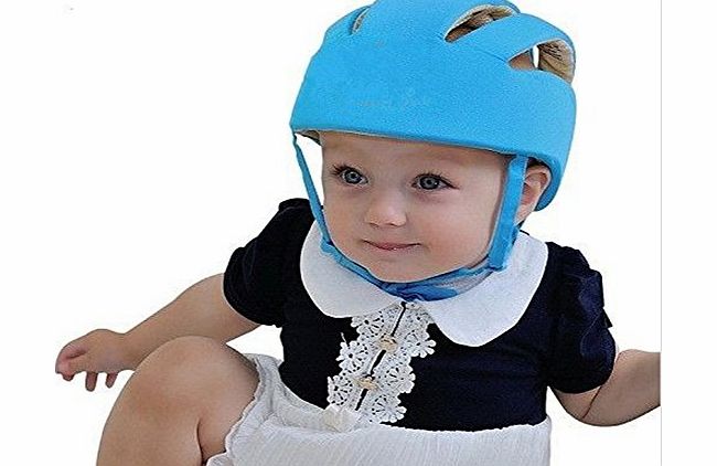 HappyUK Adjustable Baby Toddler Safety Helmet Hat Head Protection Blue