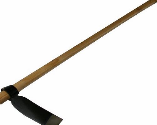 Harbour Housewares Full Size Azada / Digging Hoe. 120cm Wooden Handle.