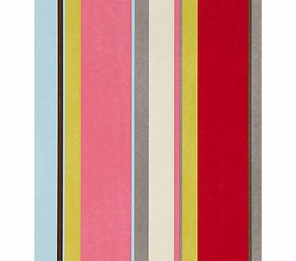 Harlequin Bella Stripe Wallpaper, Multi, 110050