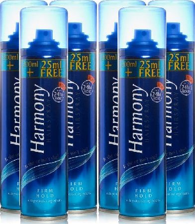 Harmony, 2102[^]0073320 Hairspray Firm Hold 200ml - 6 Pack
