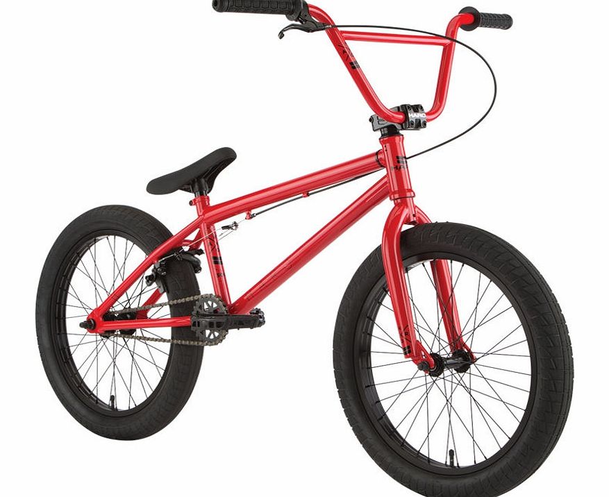 300.1 Gloss Red 2014 BMX Street Bikes