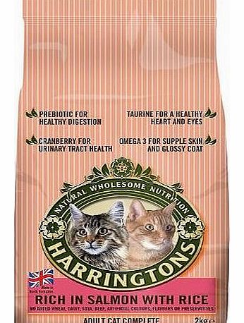 Harringtons Complete Cat Rich in Salmon with Rice 2 Kg