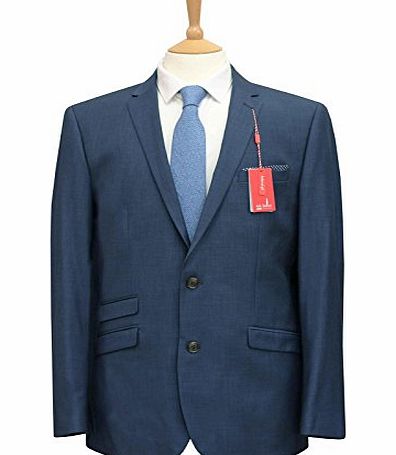 HARRY BROWN Mens 6th sense dark blue 2 button fashion suit 42S