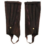 Harry Hall Ladies Suede Chaps Brown M