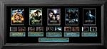 harry Potter - Quintology Film Cell: 245mm x 540mm (approx). - black frame with black mount