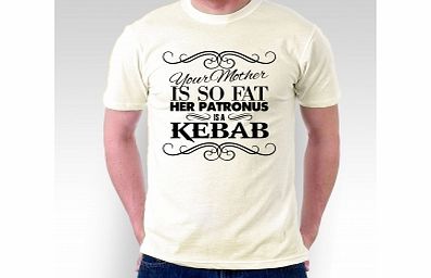 Potter Kebab Patronus Cream T-Shirt Large ZT
