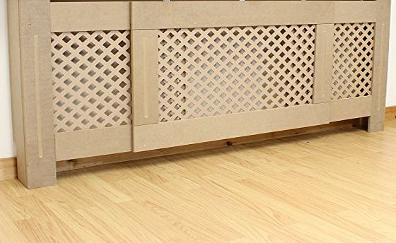 Hartleys Traditional MDF Radiator Cabinet - Adjustable Size