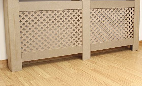 Hartleys Traditional MDF Radiator Cabinet - Extra Large
