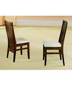 Pair of Chairs - Walnut