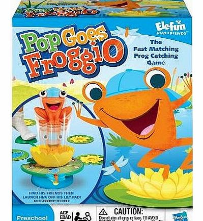 Hasbro 16937 Pop Goes Froggio Pre-School Game