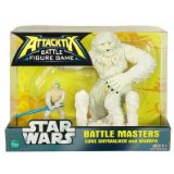 Hasbro Attacktix Battle Figure Game Star Wars Battle Masters - Luke Skywalker And Wampa