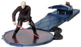 Hasbro Darth Tyranus (Count Dooku) Star Wars Deluxe Action Figure with Force-Flipping Attack