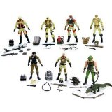 Hasbro G.I. Joe Cobra Desert Assault Squad Set 1 Crimson Guard x 2, Cobra Officer, Cobra Trooper x 3, Major Bludd