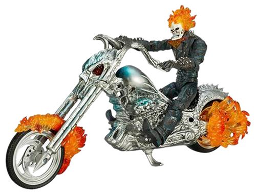 Hasbro Ghost Rider Movie Electronic Flame Cycle