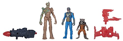Guardians of the Galaxy Groot/ Rocket and Nova Officer Playset