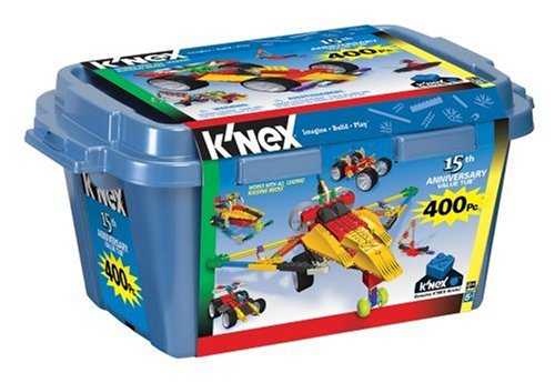 KNex - 15Th Anniversary 400Pc Tub