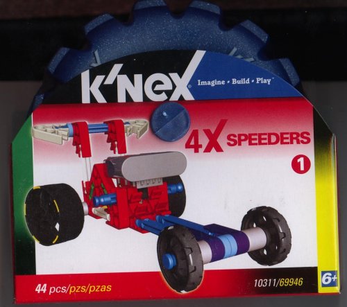 Hasbro KNex - 4X Speeders Red Car (10311)