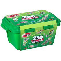 Hasbro Knex Green 250 pce Tub