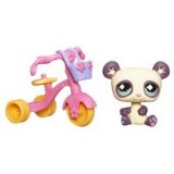 Littlest Pet Shop #822 Funniest Panda with Tricycle