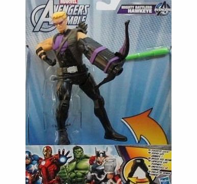Hasbro Marvel Avengers Mighty Battlers Hawkeye 6`` Action Figure