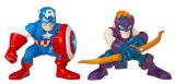 Marvel Superhero Squad Hawkeye and Captain America 2 Pack