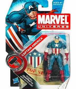 Hasbro Marvel Universe 3 3/4`` Action Figures - Captain America (Classic)