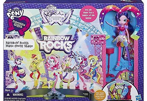 My Little Pony Equestria Girls Rainbow Rocks Mane Event Stage Playset