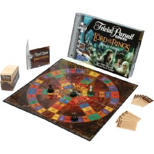 Hasbro Parker Games Lord of the Rings Trivial Pursuit DVD Game