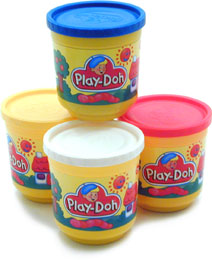 Play Doh - 4 Tubs
