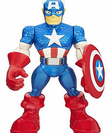 Hasbro Playskool Heroes Super Hero Adventures Action Gear Captain America