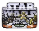 Hasbro Star Wars Galactic Heroes 4-Lom and Bossk