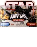 Hasbro Star Wars Galactic Heroes Luke Skywalker (Jedi Knight) & Darth Vader with Removeable Helmet