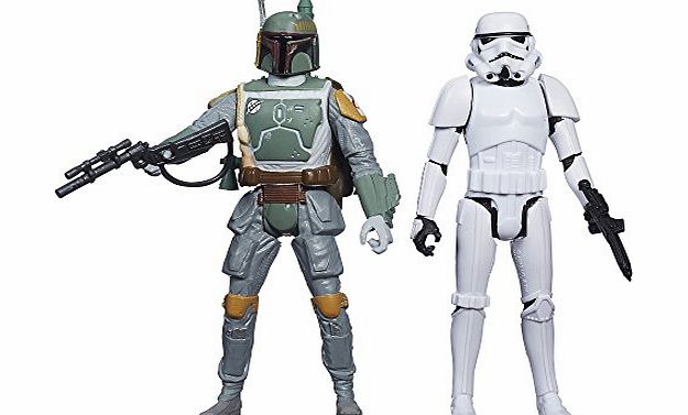 Hasbro Star Wars Mission Series 2 Pack: Boba Fett amp; Stormtrooper