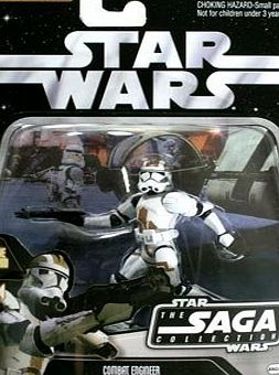 Hasbro Star Wars Saga Collection #068 Combat Engineer Clone Trooper Action Figure