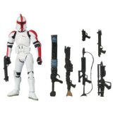 Hasbro Star Wars The Legacy Collection Saga Legends - Red Clone Trooper Officer