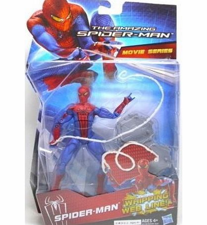 Hasbro The Amazing Spider-Man 6 Inch Action Figure: Spider-Man (Whipping Web Line)