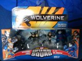Hasbro Wolverine Super Hero Squad 4 Pack The Hunt For Mr.Sinister - Cable, Wolverine, X-23 and Sinister