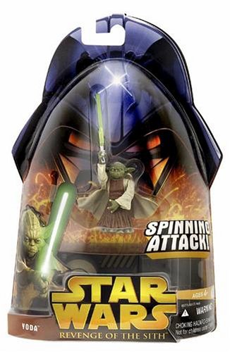 Hasbro Yoda Spinning Attack #26 Star Wars Figure