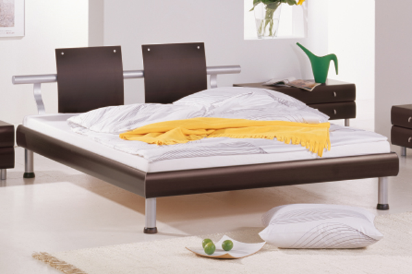 Hasena Softline Ferrara Wenge Bed Frame with Granada