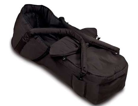 2 in 1 Carry Cot - Black