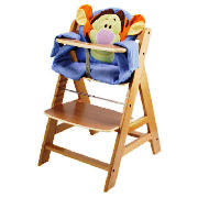 Alpha Wooden Highchair with Disney Pad