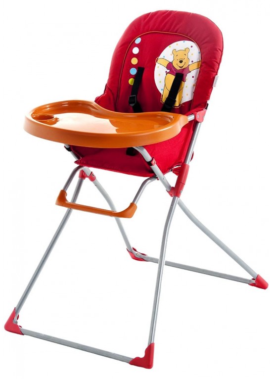 Mac Baby Highchair-Pooh Red