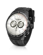 Red Arrow Black Rubber Strap Chronograph Watch