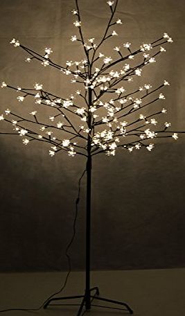 Hausen 5ft 180 LED Pre-Lit Cherry Blossom Tree Christmas/Xmas Indoor/Outdoor Warm White