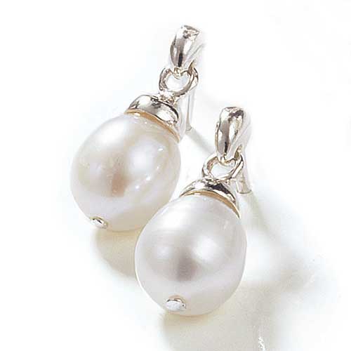 Haute Couture Pearl Droplet Earrings