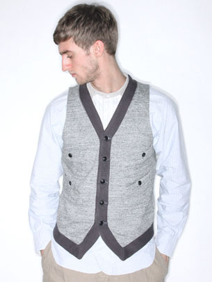 Vest With Applique Pockets