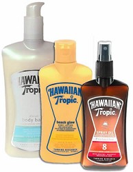 Hawaiian Tropic Professional Tanning Pack