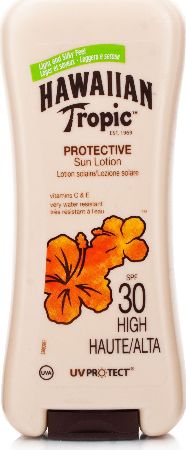 Hawaiian Tropic, 2102[^]0107632 Satin Protect Sun Lotion SPF30