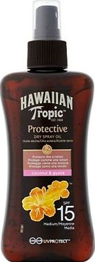 Hawaiian Tropic, 2041[^]10051319 Spray Oil SPF 15 200ml 10051319