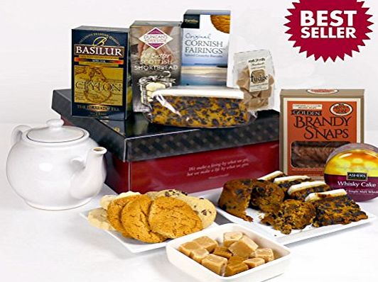 Hay Hampers Traditional Afternoon Tea Time Delights Hamper Box